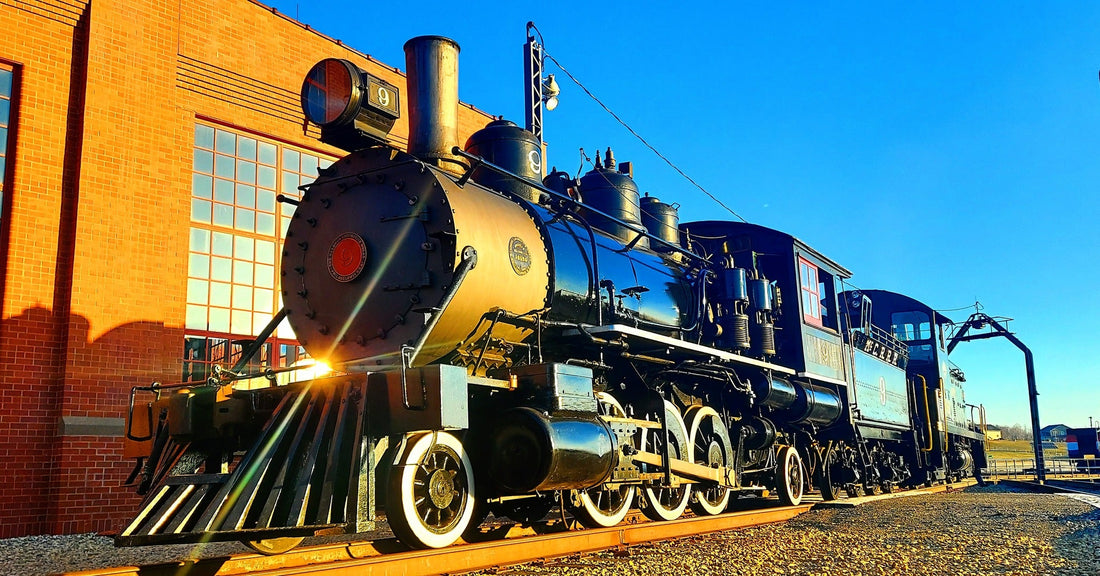The locomotive behind my logo