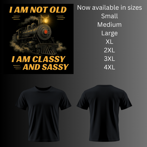 Classy and Sassy T-shirt - Black