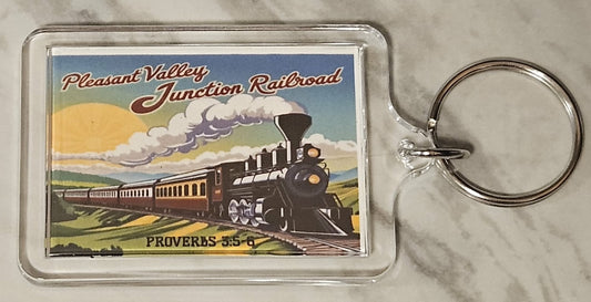 Pleasant Valley Junction Keychain
